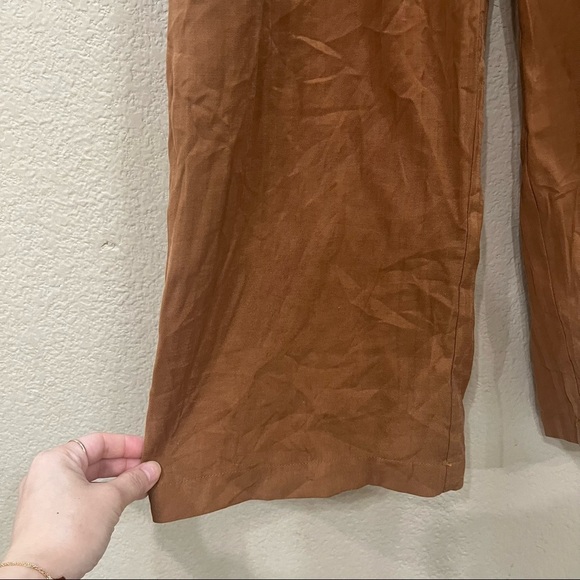 Anthropologie Greylin One Piece Jumpsuit Womens Brown Sz L Boho Party Preppy EUC - Picture 6 of 12